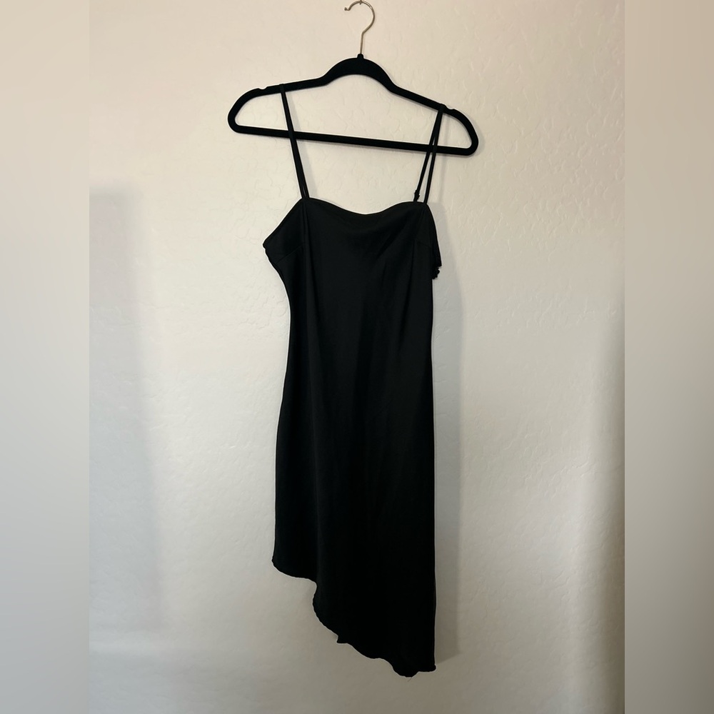 Forever 21 Black Asymmetrical Dress